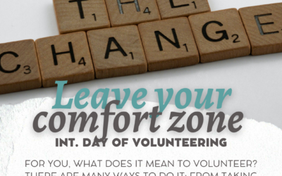 Leave your comfort zone (International Day of Volunteering) – Advent 5th dec