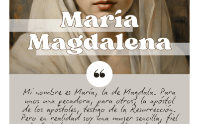 Sábado 15 de marzo. María Magdalena.