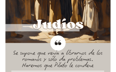 Jueves 10 de abril. Judíos.