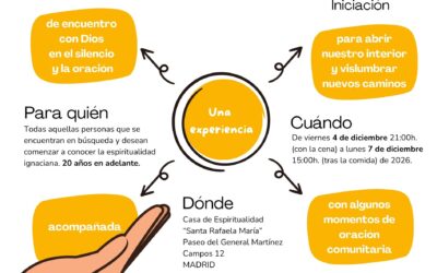 Convocatoria Ejercicios Espirituales Ignacianos de iniciación
