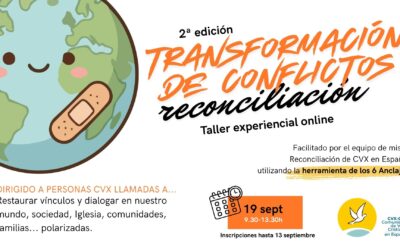 RECORDATORIO TALLER RECONCILIACIÓN: ¿Cómo afrontamos los conflictos en nuestras comunidades y en la misión?