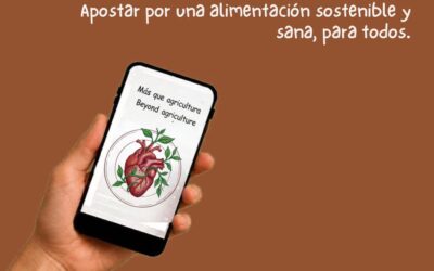 Apostar por una alimentación sostenible y sana, para todos.